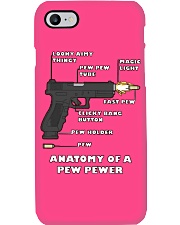 Anatomy of pew pewer Phone Case tile