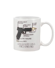 Anatomy of pew pewer Mug tile