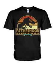 Fatherhood V-Neck T-Shirt tile