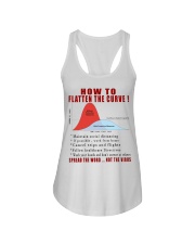 how to flatten the curve Ladies Flowy Tank tile