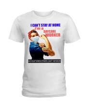 cucu-daycare worker Ladies T-Shirt front