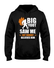 Bigfoot- saw me but nobody believes him Hooded Sweatshirt tile
