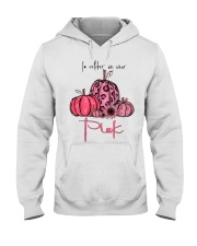 in october we wear pink Hooded Sweatshirt tile