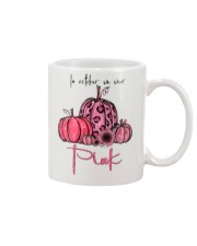 in october we wear pink Mug tile