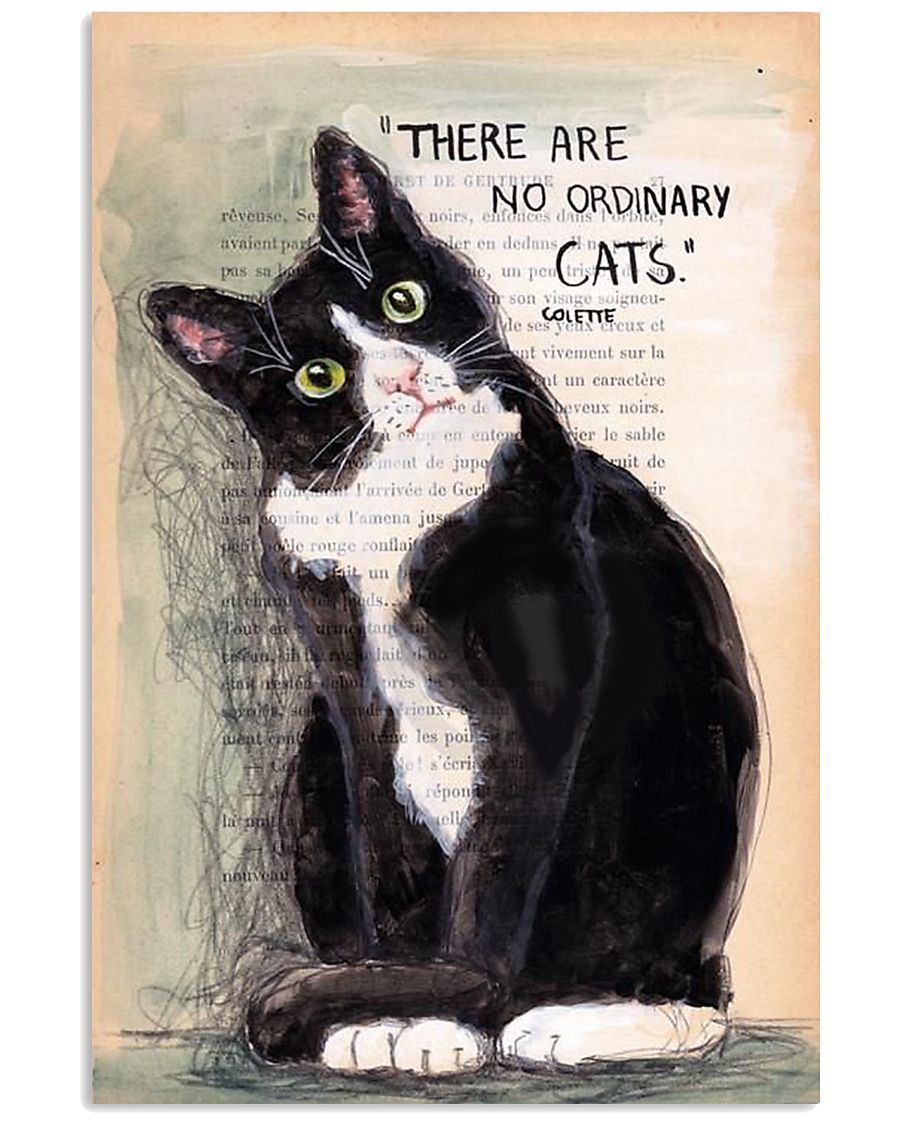 There are no ordinary cats 11x17 Poster