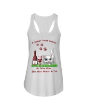 Love cats Ladies Flowy Tank thumbnail