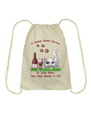 Love cats Drawstring Bag thumbnail