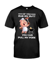 If You Rub My Butt You Can Pull My Pork BBQ Premium Fit Mens Tee thumbnail