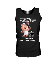 If You Rub My Butt You Can Pull My Pork BBQ Unisex Tank thumbnail