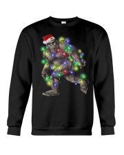Bigfoot Santa Christmas Crewneck Sweatshirt thumbnail