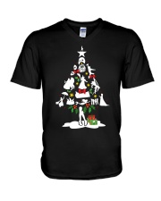 Christmas tree V-Neck T-Shirt thumbnail