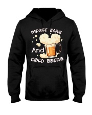 Mouse ears and cold beers Hooded Sweatshirt thumbnail
