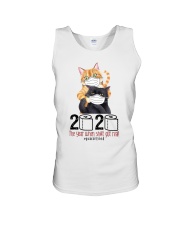 Cat 2020 The Year When Shit Got Real Unisex Tank thumbnail