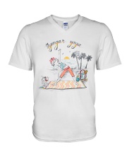 Iyengar yoga V-Neck T-Shirt thumbnail
