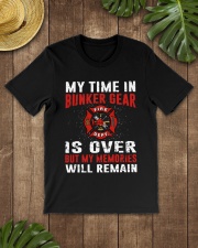 Firefighting my time in bunker gear is over Classic T-Shirt lifestyle-mens-crewneck-front-18