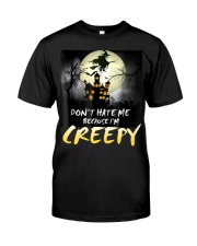 Halloween don't hate me because I'm creepy Premium Fit Mens Tee thumbnail