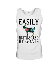 Cow easily distracted by goats Unisex Tank thumbnail