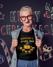 Grandma's pumpkin patch Hazel Mike Thomas shirt Ladies T-Shirt lifestyle-holiday-crewneck-front-3