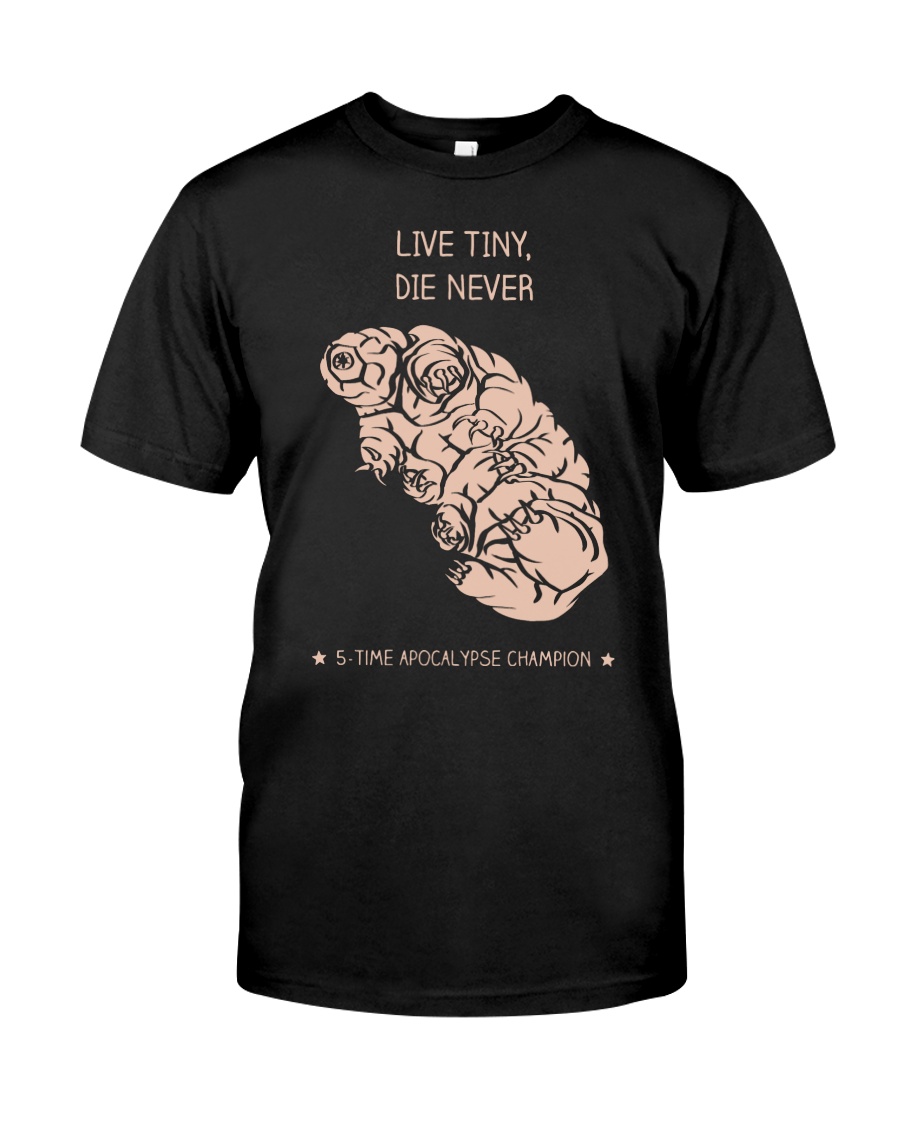 Live tiny die never time apocalypse champion Premium Fit Mens Tee
