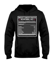 Breast cancer fighter nutritional facts Hooded Sweatshirt thumbnail