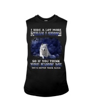 I hide a lot more than I show so if you think you Sleeveless Tee thumbnail