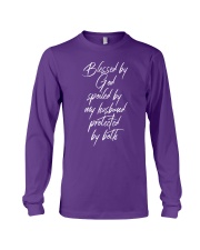 Blessed by god spoiled by my husband Long Sleeve Tee thumbnail