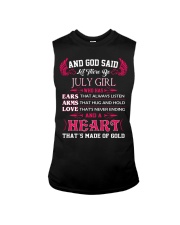 And God said let there be July girl who has ears Sleeveless Tee thumbnail