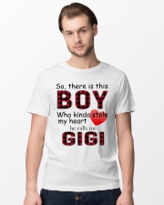 So there is this boy who kinda stole my heart red Classic T-Shirt lifestyle-mens-crewneck-front-15