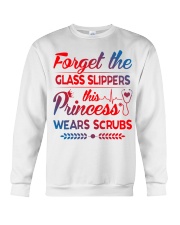 Forget the glass slippers this princess wears scru Crewneck Sweatshirt thumbnail