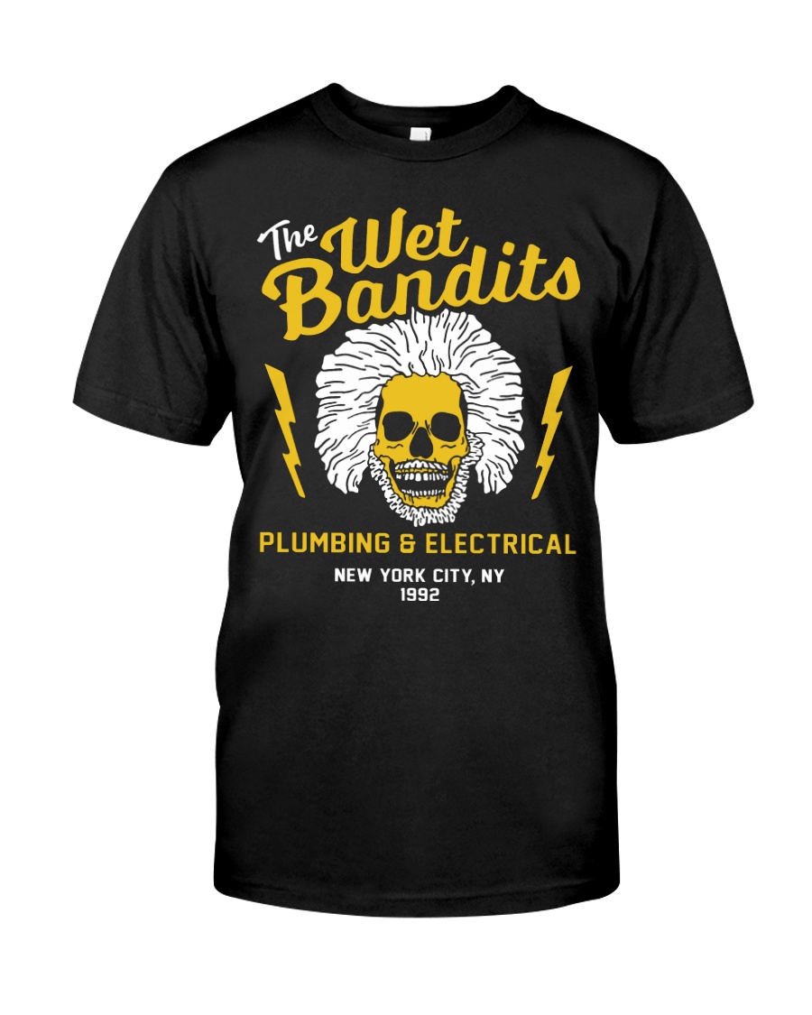 The wet bandits plumbing and electrical new york Premium Fit Mens Tee