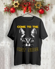 Come to the cat side shirt Classic T-Shirt lifestyle-holiday-crewneck-front-2
