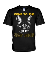 Come to the cat side shirt V-Neck T-Shirt thumbnail