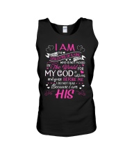I am the daughter of a king who is not moved Unisex Tank thumbnail