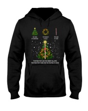 The tree of christmas the wreath of holly the cane Hooded Sweatshirt thumbnail