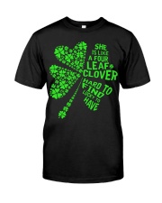 She is like a four leaf clover hard to find lucky Premium Fit Mens Tee thumbnail
