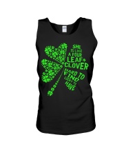 She is like a four leaf clover hard to find lucky Unisex Tank thumbnail