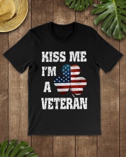 Irish kiss me i'm a veteran Premium Fit Mens Tee lifestyle-mens-crewneck-front-18