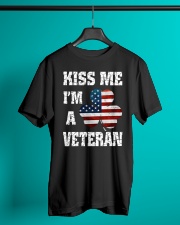 Irish kiss me i'm a veteran Premium Fit Mens Tee lifestyle-mens-crewneck-front-3
