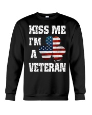 Irish kiss me i'm a veteran Crewneck Sweatshirt thumbnail