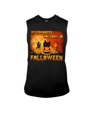 My favorite holiday is falloween Sleeveless Tee thumbnail