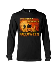 My favorite holiday is falloween Long Sleeve Tee thumbnail