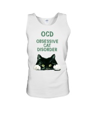 OCD obsessive cat disorder Unisex Tank thumbnail