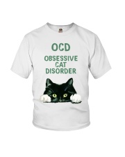 OCD obsessive cat disorder Youth T-Shirt thumbnail