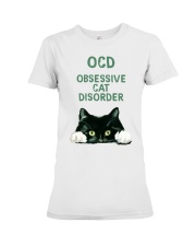 OCD obsessive cat disorder Premium Fit Ladies Tee thumbnail
