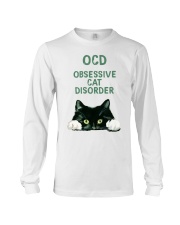 OCD obsessive cat disorder Long Sleeve Tee thumbnail