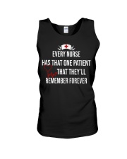 Every nurse has that one patient that they'll reme Unisex Tank thumbnail
