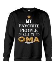 My favorite people call me OMA Crewneck Sweatshirt thumbnail