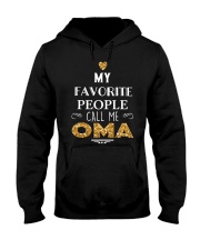 My favorite people call me OMA Hooded Sweatshirt thumbnail
