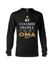 My favorite people call me OMA Long Sleeve Tee thumbnail