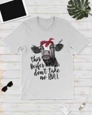 Cow this heifer dont take no bull Classic T-Shirt lifestyle-mens-crewneck-front-17